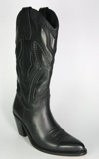 8448 Sancho cowboy boots Negro
