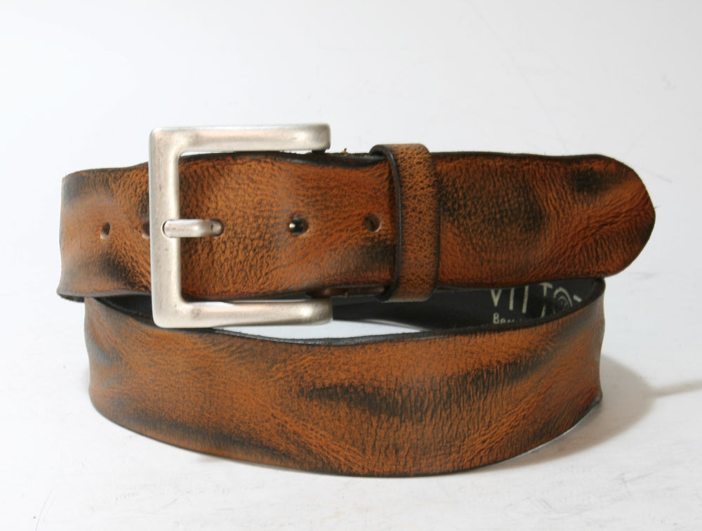 847 Vittozzi belt Pachino cognac