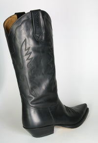 8496 Sancho cowboy boots Negro