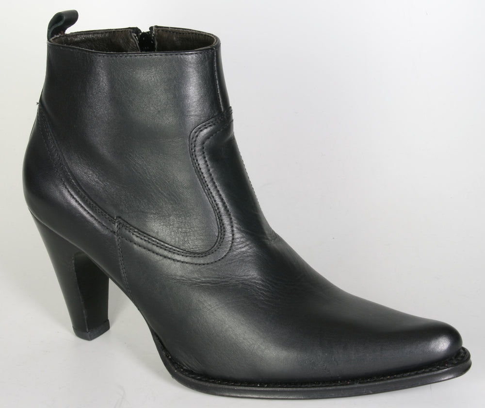8555 Sendra Ankle Boots Stiefelette Ale Negro