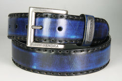 8563 Sendra Belt Denver Azul Dirty