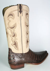 8647 Sancho cowboy boots caiman leather