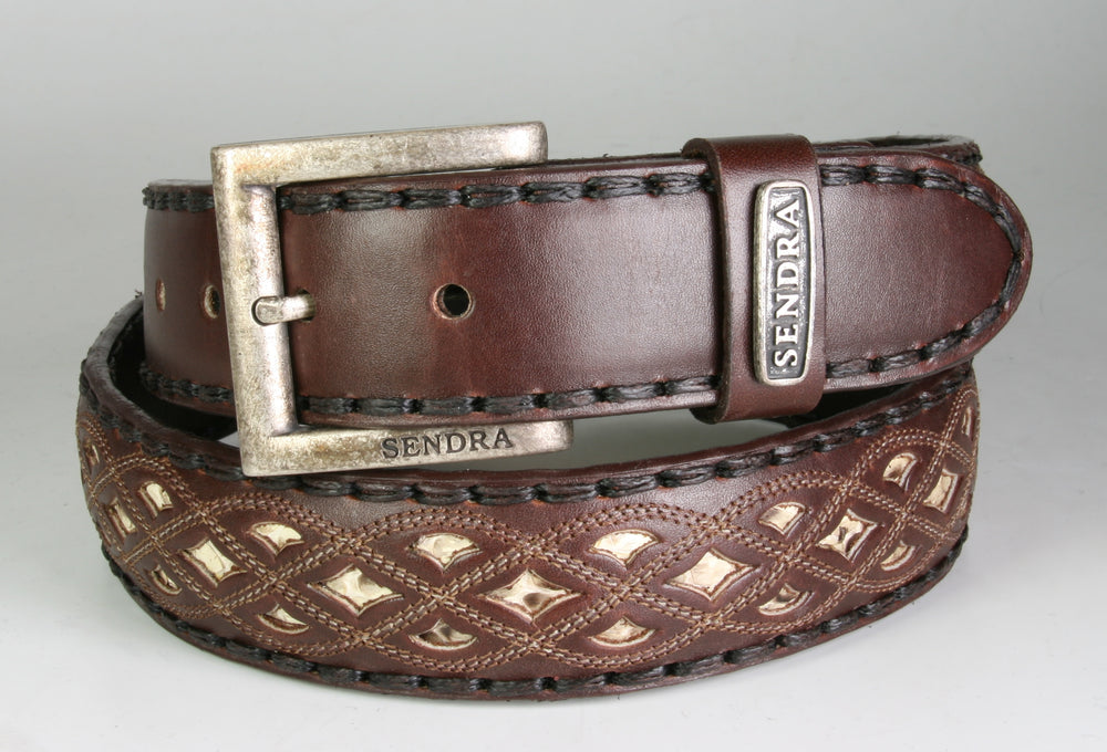 8680 Sendra Belt Brown Python