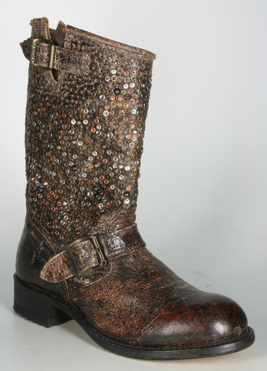 8830 Sendra Engineer Bikerboots Carol Barbados mit Nieten