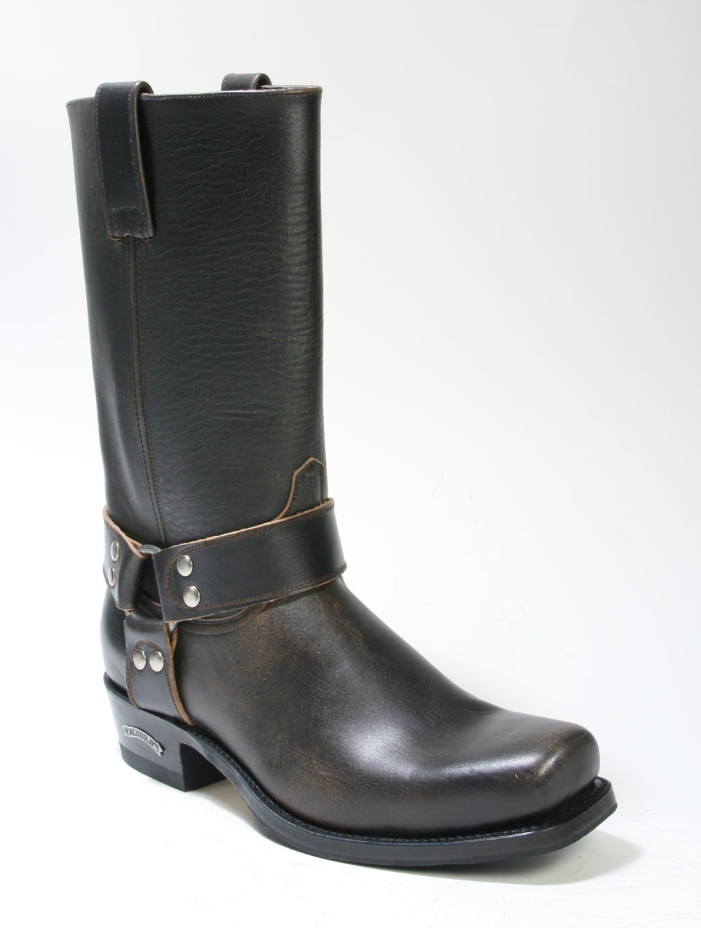 8833 Sendra Bikerboots Blues Biscuit Black