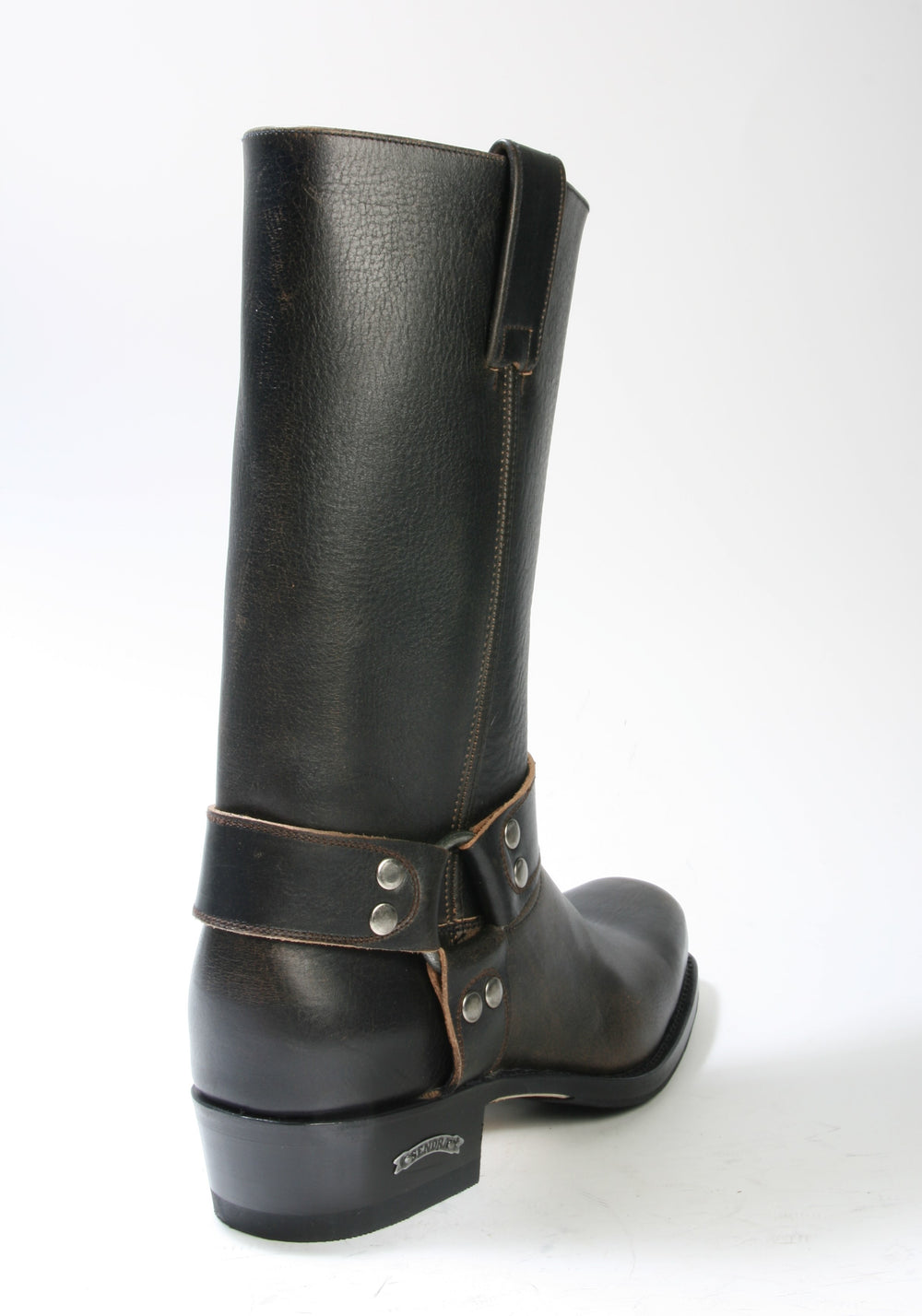 8833 Sendra Bikerboots Blues Biscuit Black