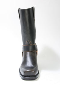 8833 Sendra Bikerboots Blues Biscuit Black