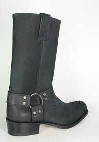 8833 Sendra Biker Boots Nubuck Negro