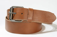 886 Vittozzi leather belt cognac