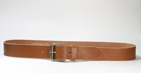 886 Vittozzi leather belt cognac