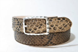 887 Vittozzi Belt Python brown