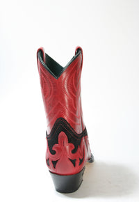 8983 Sendra cowboy boots Ciclon Rojo Serr. Zabri Negro