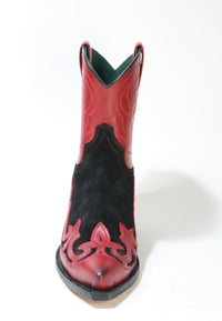 8983 Sendra cowboy boots Ciclon Rojo Serr. Zabri Negro