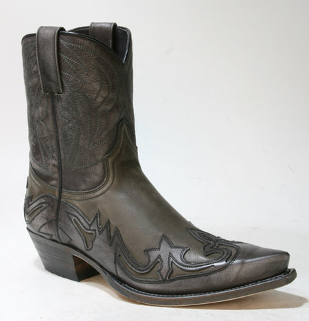 8983 Sendra Antracita Kurz-Cowboystiefel