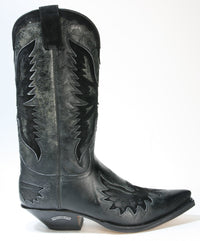 8994 Sendra Boots Cowboystiefel Barbados Negro Serr. Negro