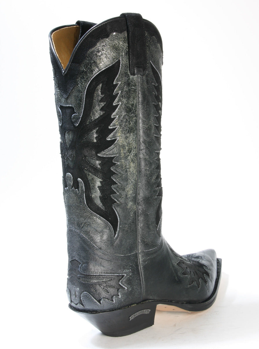8994 Sendra Boots Cowboystiefel Barbados Negro Serr. Negro