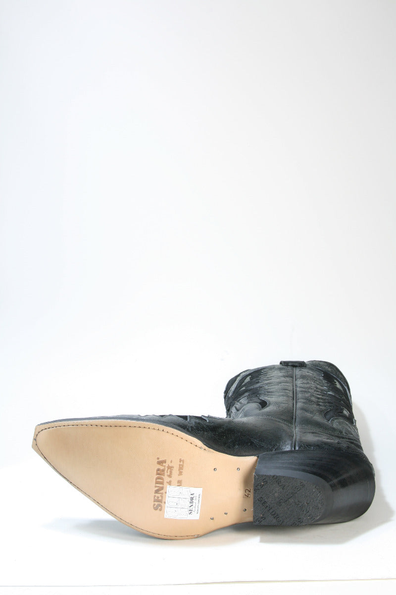 8994 Sendra Boots Cowboystiefel Barbados Negro Serr. Negro
