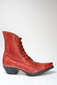 9027 SANCHO Country Schnürstiefel Napa Rojo