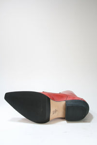 9027 SANCHO Country Schnürstiefel Napa Rojo