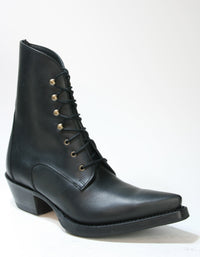 9027 SANCHO Country Schnürstiefel Black