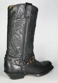 9064 Mezcalero Bikerboots Black