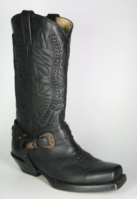 9064 Mezcalero Bikerboots Black