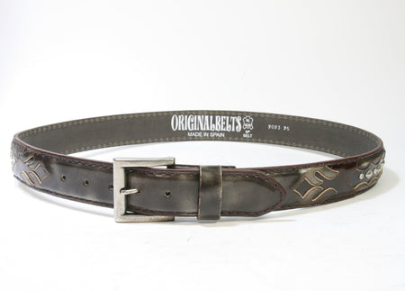 9093 Original Belts Gürtel Denver Arena Flor. Marron