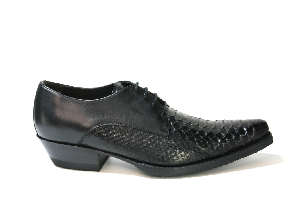 9118 Sendra Schnürschuhe BIOSCA Pyth. Negro