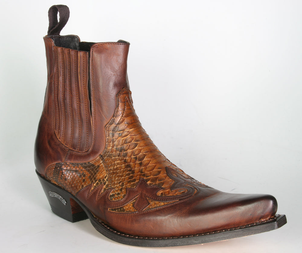 9396 Sendra ankle boots Santos Python
