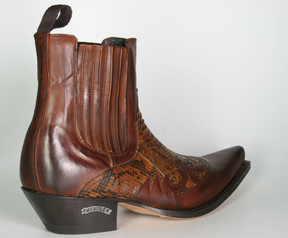 9396 Sendra ankle boots Santos Python