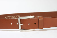 949 Vittozzi Gürtel Buffalo Cognac 2