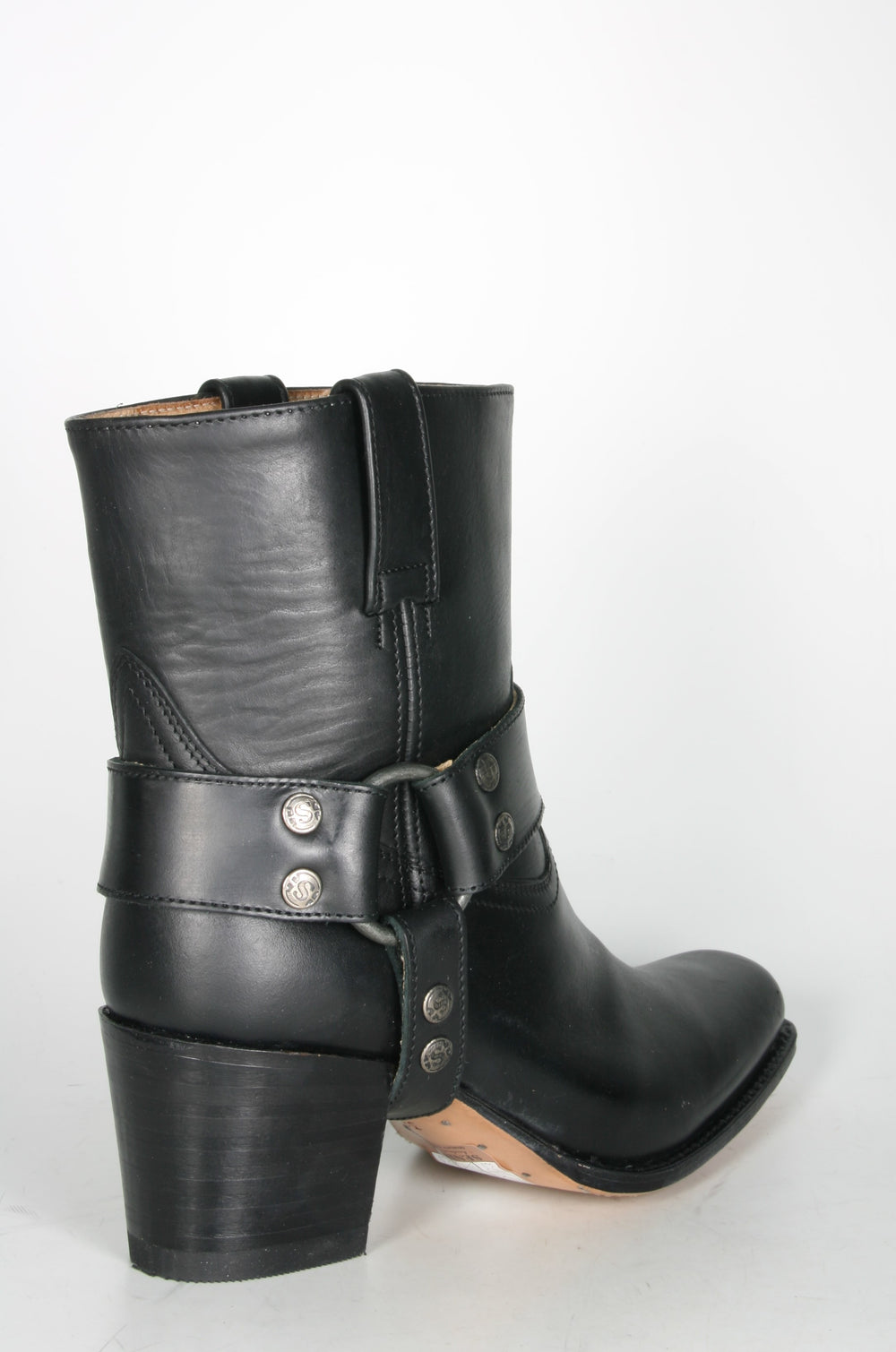 9512 Sendra Kurzstiefel LAURA Negro schwarze Sohle