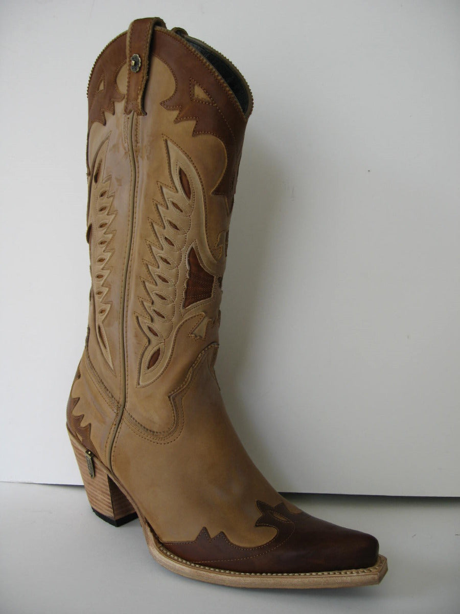 9551 Sacho Cowboystiefel Mask Cracker hoch