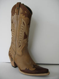 9551 Sacho Cowboystiefel Mask Cracker hoch