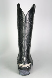 9669 Sendra Cowboy Boots Negro Python Natural