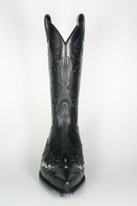 9669 Sendra Cowboy Boots Negro Python Natural