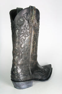 9669 Sendra cowboy boots Floter Negro Borron