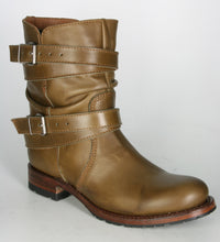 9695 Sendra Bikerboots Kurzsschaft Snowbut Oliva