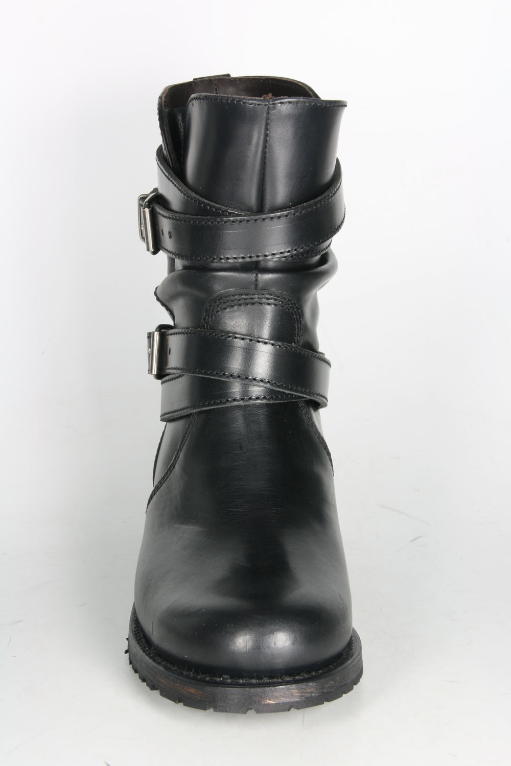 9695 Sendra Bikerboots Kurzsschaft Ciclon Negro