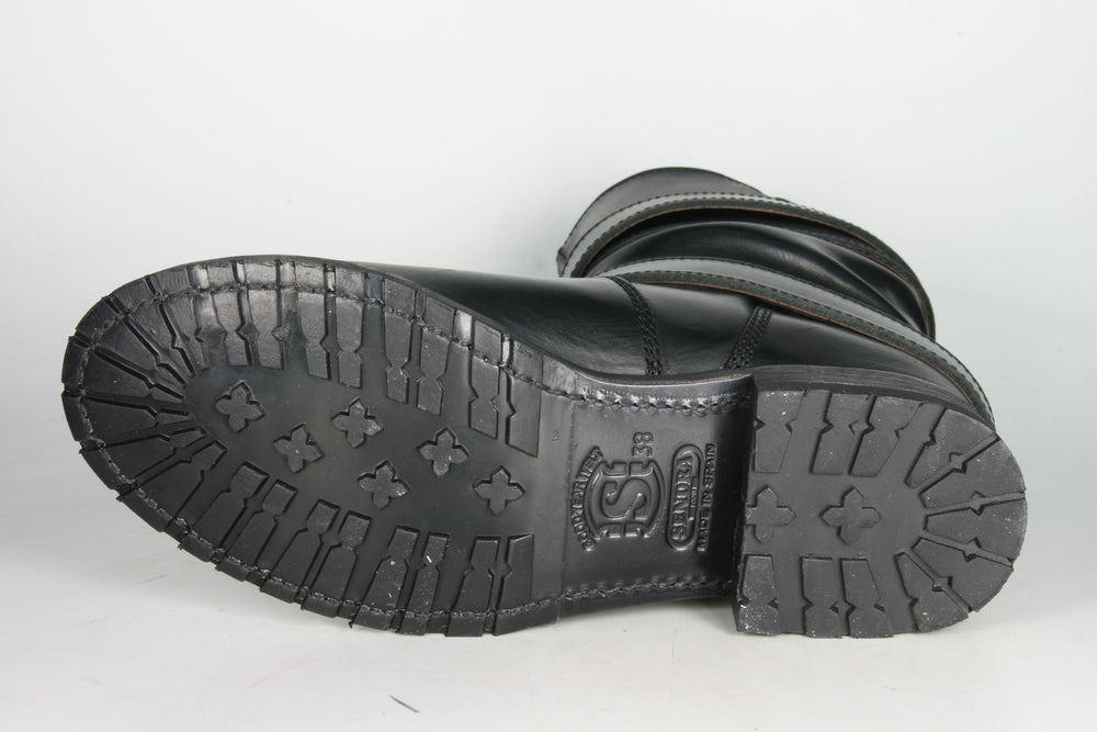 9695 Sendra Bikerboots Kurzsschaft Ciclon Negro
