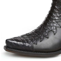 9973 Sancho Abarca ankle boots Negro Outlow