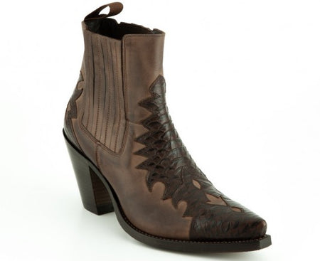 9973 Sancho Abarca Stiefelette Marron