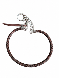 2019-4 Leather chain Wallet Chain black red 