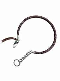 2019-4 Leather chain Wallet Chain black red 