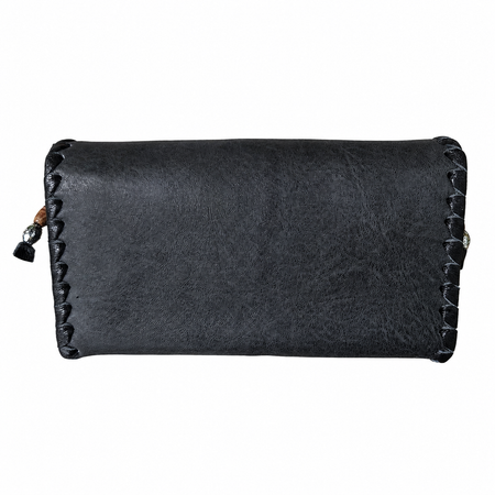 RB Biker Wallet Black Conchos