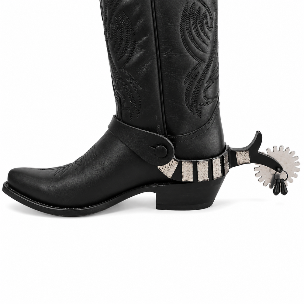 1010 Sendra Boot Spurs Black
