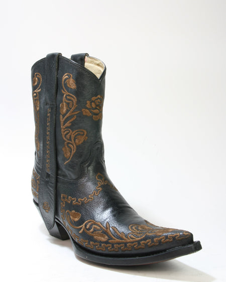 WBL-28 Stars and Stripes Cowboy Boots Brown