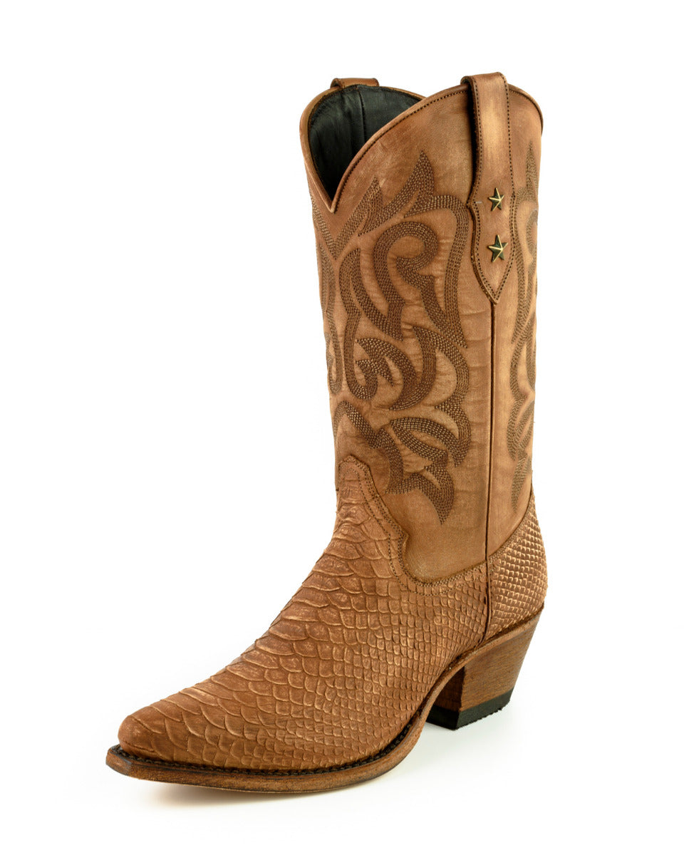 2524 Mayura cowboy boots cognac Lavado
