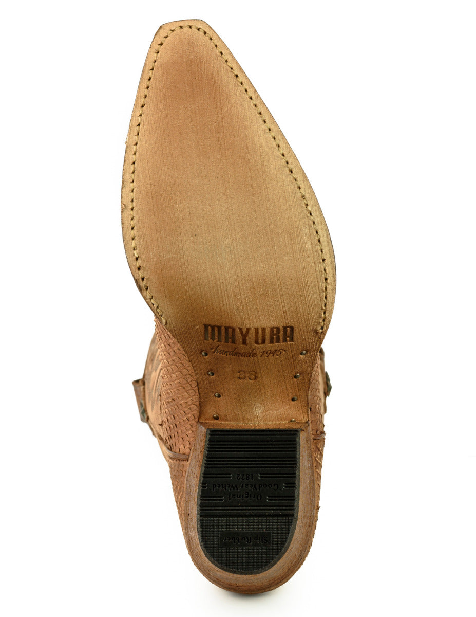 2524 Mayura cowboy boots cognac Lavado