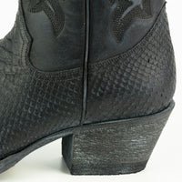 2524 Mayura Cowboystiefel Negro Lavado